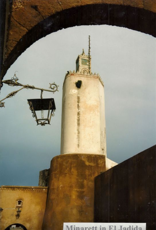 Minarett in El Jadita